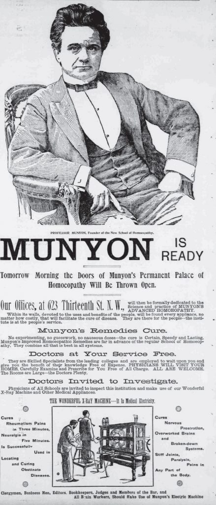 Munyon is ready... | The Quack Doctor