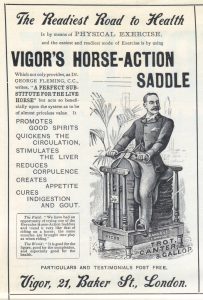 Vigor's Horse Action Saddle, 1897